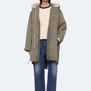 Sea-NY Miles Parka Army Olive Hooded